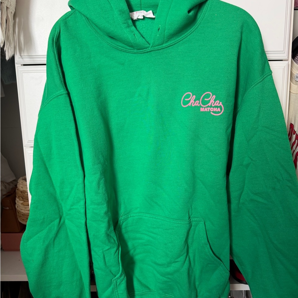 Women's Green Crew Neck Sweater
